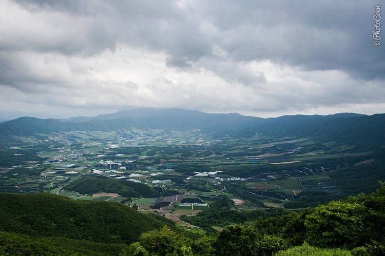 The Yanggu Valley in Korea.