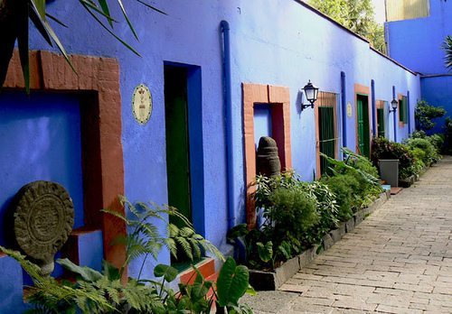 La Casa Azul in Mexico City is a popular tourist attraction for fans of the popular artist.