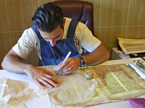 Restoration of ancient manuscripts and the evidence of the Armenian genocide takes place at the Restoration Museum.