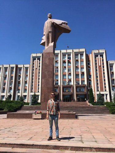 Lenin in Transnistria.