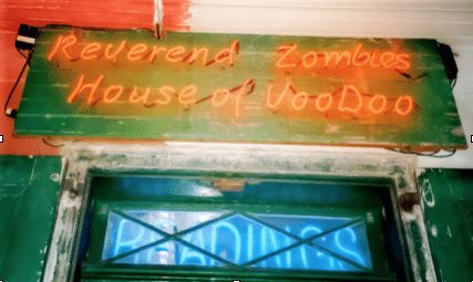 Reverend Zombie's House of Voodoo, New Orleans. Vampires New Orleans