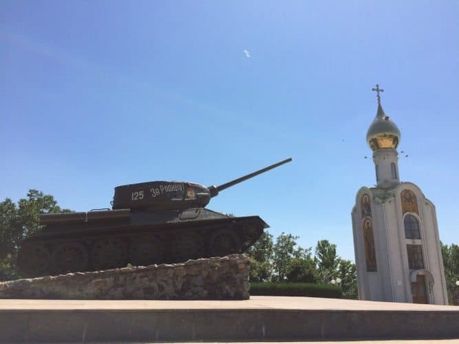 Transnistria is a strange and contradictory mix of the military and the religious