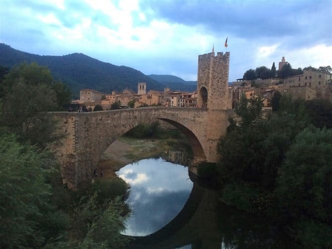 Among numerous medieval towns in the Garrotxa region, don't miss Besalu and its grand Romanesque bridge.