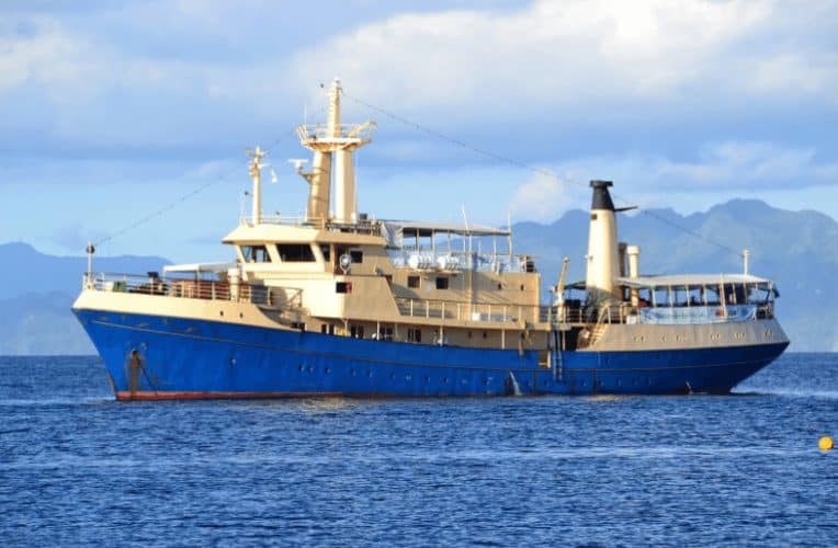 The Hans Christian Andersen (HCA) live-aboard in the  Philippines