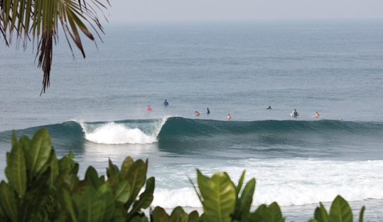 Southern Sri Lanka waves are perfect for the intermediate surfer.