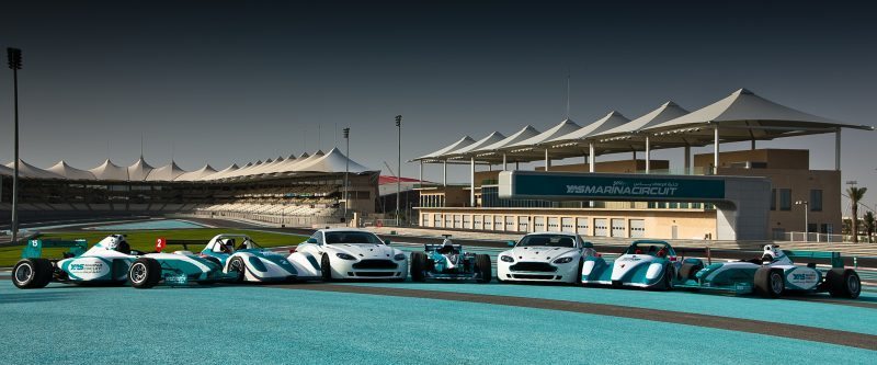 Yas Marina Circuit Cars Abu Dhabi