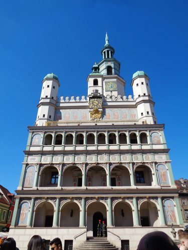 City Hall in Poznan. Poland.