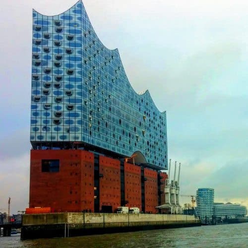 Elbphilharmonie concert hall graces the harbor in Hamburg, Germany. Christopher Ludgate photos.