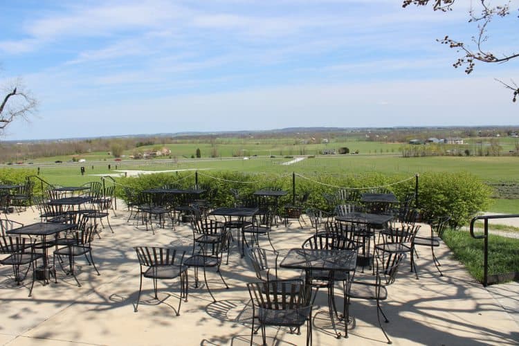 View from Springfield Manor Distillery