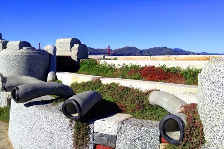 The Wave Organ is a one-of-a-kind attraction only found in San Francisco Marina district. Mary Charlebois photos.