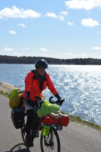 Cycling along the Coast Sweden
