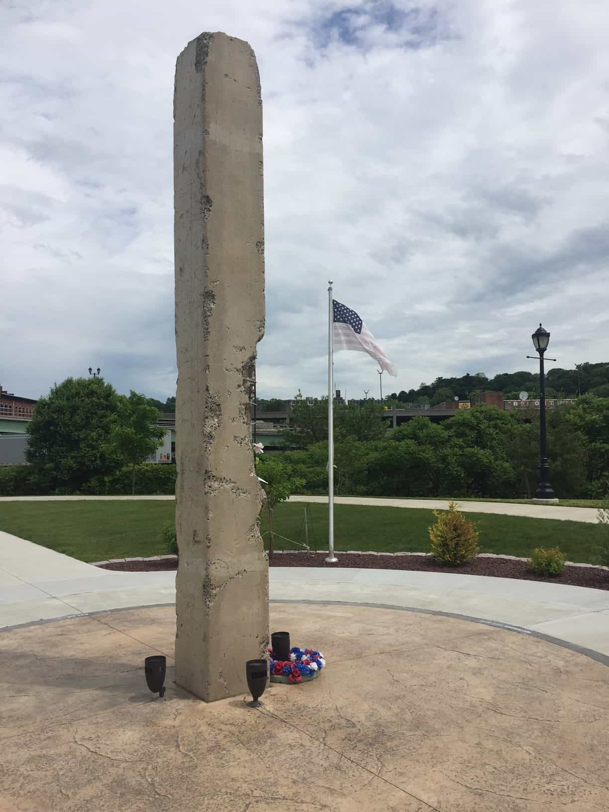 The 9/11 Memorial at Riverlink Park