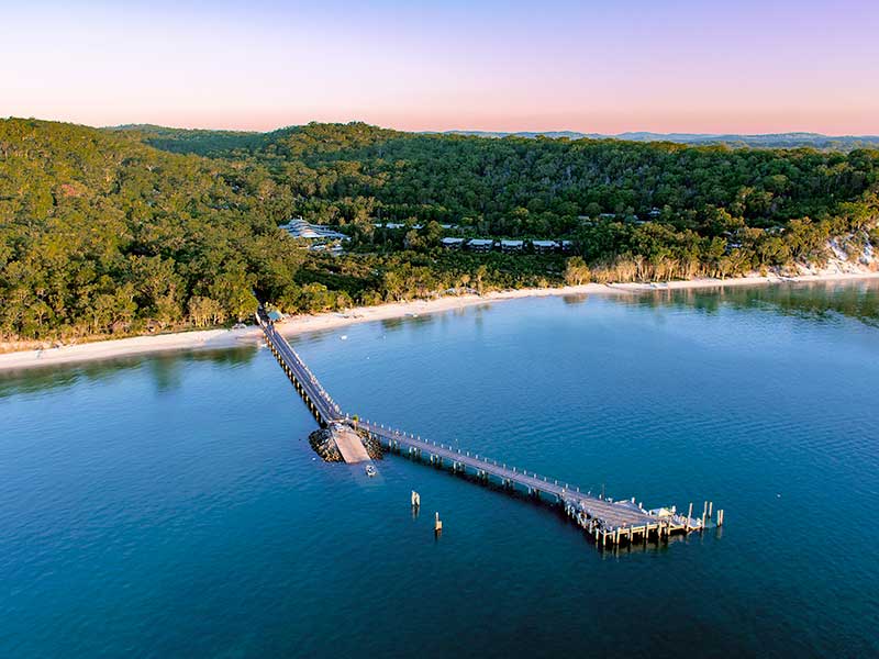 Kingfisher Bay Resort on Fraser Island, Australia.