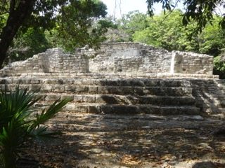 View of the Palace at Xel-Ha Ruins, QR. photo by Jeff Fromm