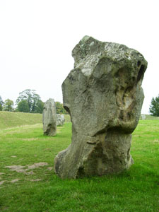 Avebury is a pre-historic site of a large henge and stone circles, dating back to around 5,000 years ago.