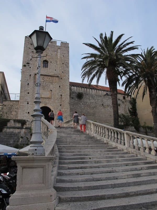 Gate to the old town of Korcula