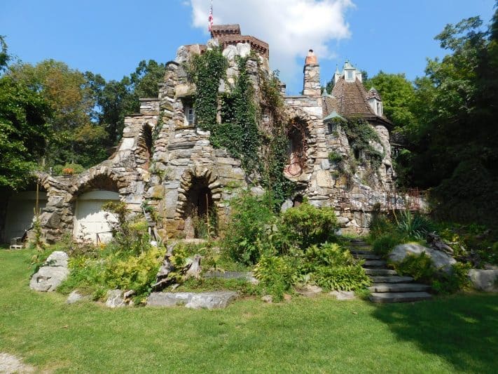 A handcrafted masterpiece, Wing's Castle located in Miillbrook, New York.