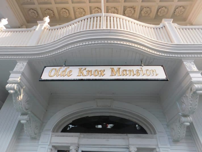 The Olde Knox Mansion in Johnstown, New York.