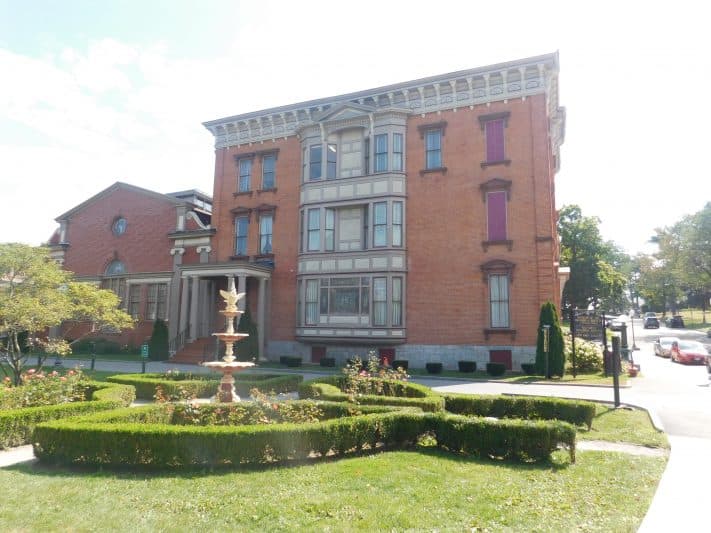 The Saratoga Springs History Museum was once home to the Canfield Casino, rather known as the "clubhouse".