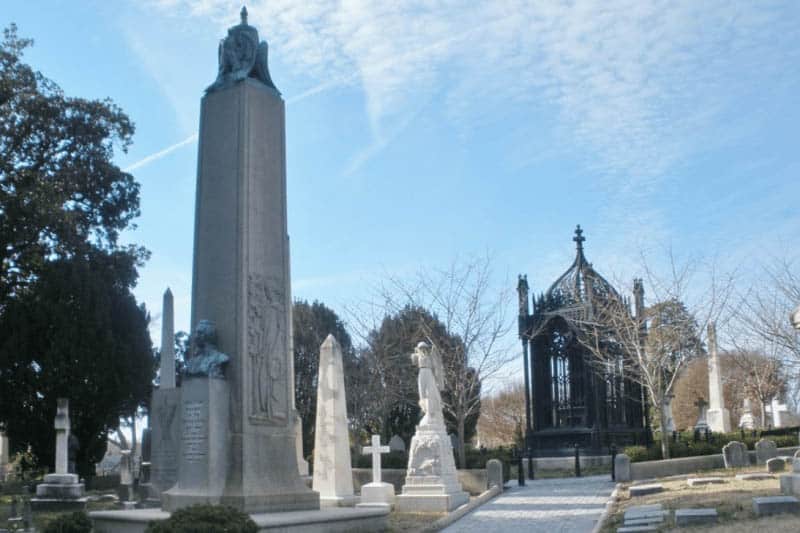 Hollywood Cemetery contains the bones of dozens of Union soldiers, in Richmond, VA.