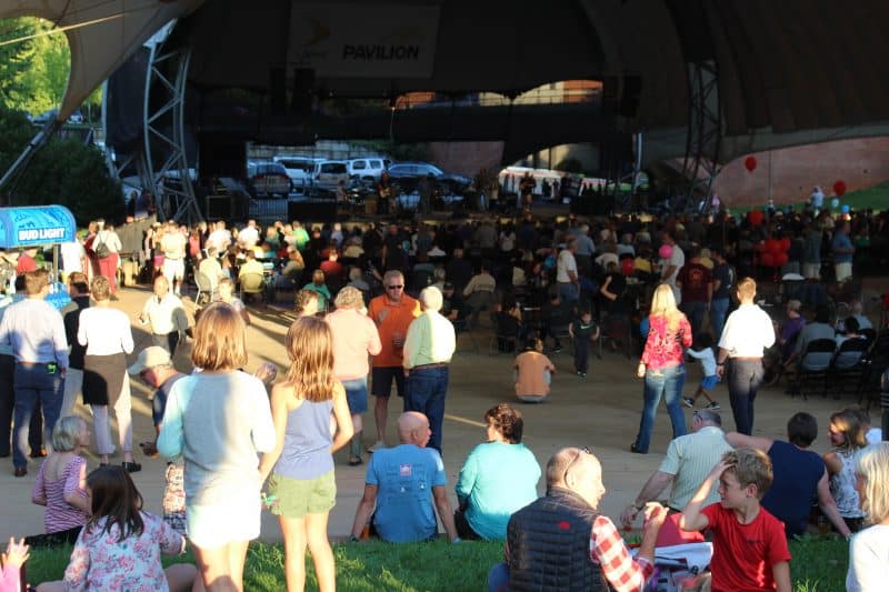 Is Charlottesville Virginia safe? Here at this Sprint Pavilion concert, things look ok. Kurt Jacobson photos.
