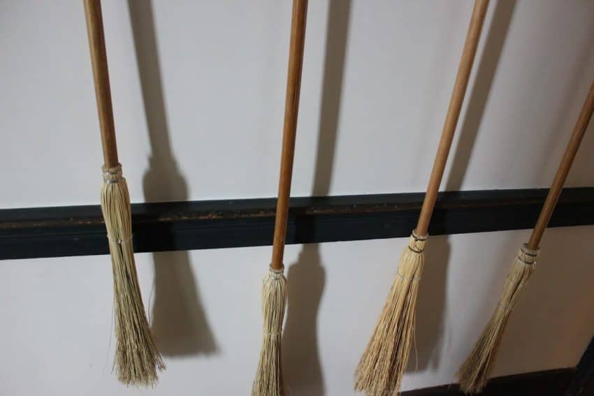 Handmade Shaker brooms were an important item used by the Kentucky Shakers.