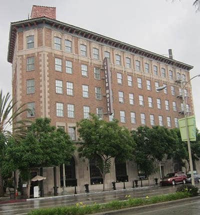 Many film stars have stayed in the Historic Culver Hotel in Culver City.
