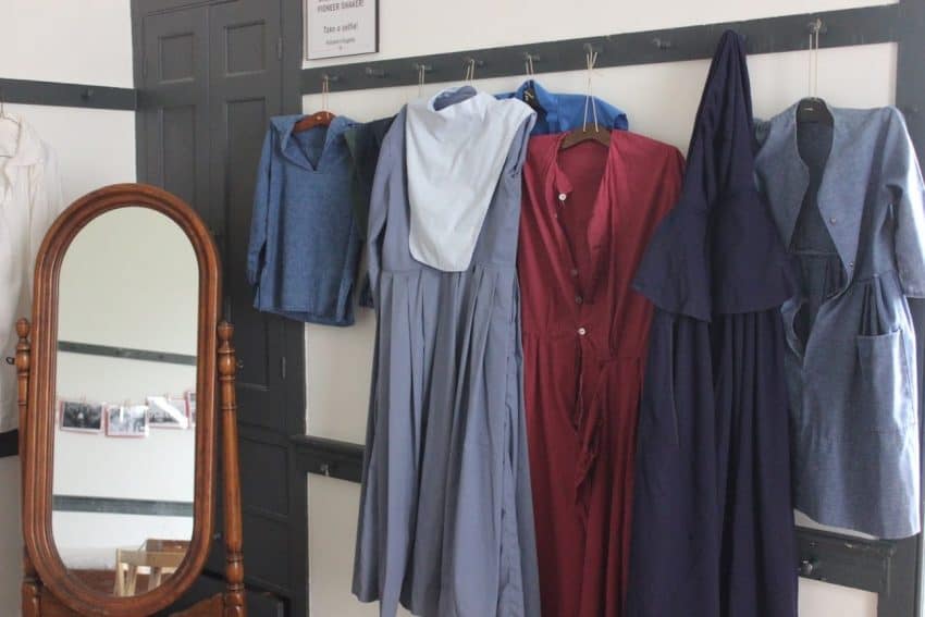 Shaker dresses: Hmmm ...Shall I wear the maroon or the navy today? 