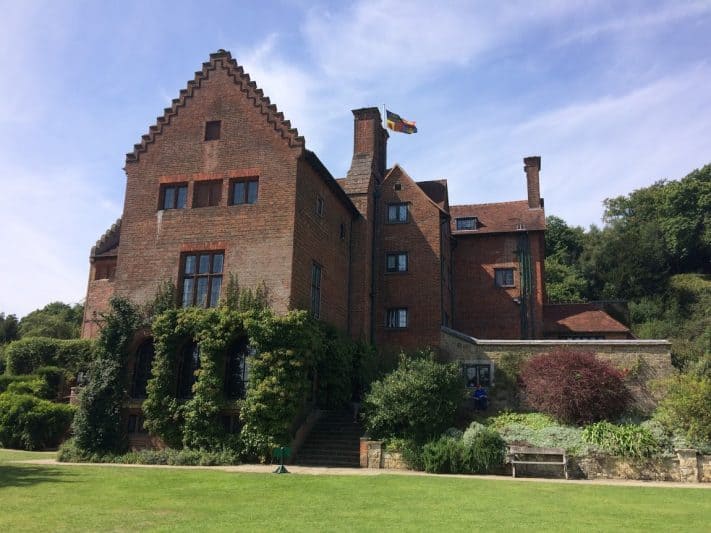 Chartwell, Churchill's house that he eventually could no longer afford to own, in Kent.