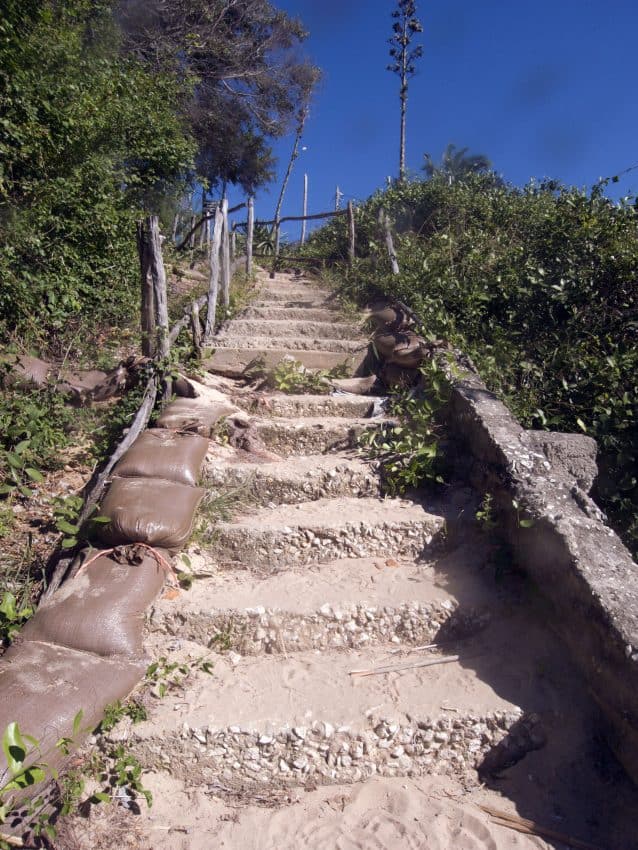 "The Stairs of Death" were a real challenge!