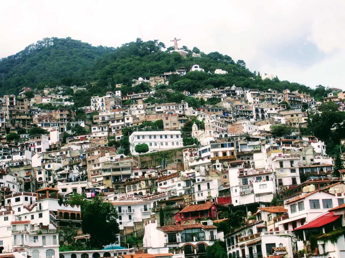 'High-rise' dwellings in Taxco, Mexico