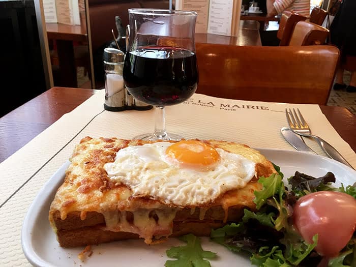 Croque Madame at Mairie