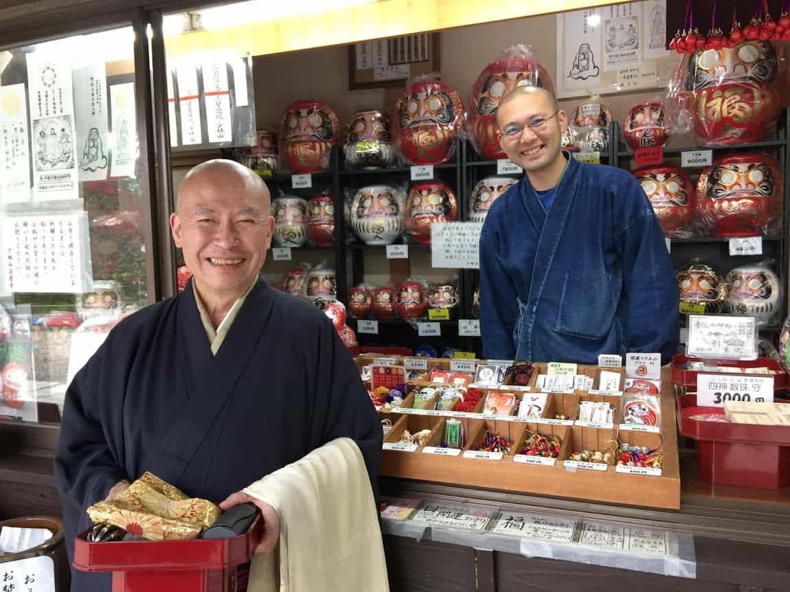 Japanese festival says thank you and goodbye to daruma good-luck