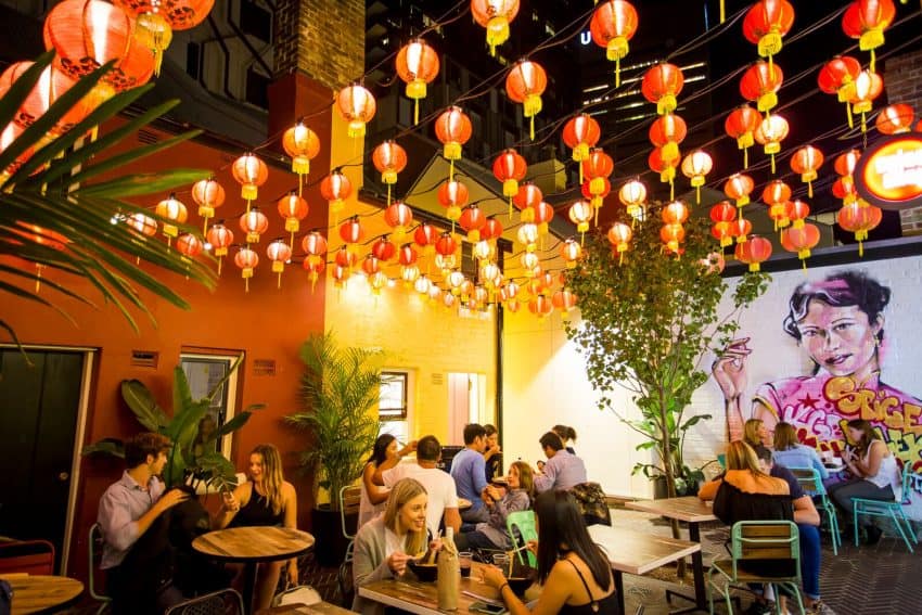 Mingle with friendly Sydneysiders in the hip inner-city neighborhood of Chippendale