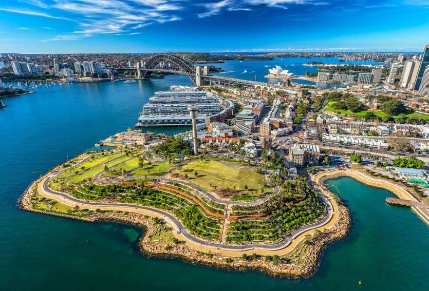 Sydney's latest vibrant waterfront development is Barangaroo.