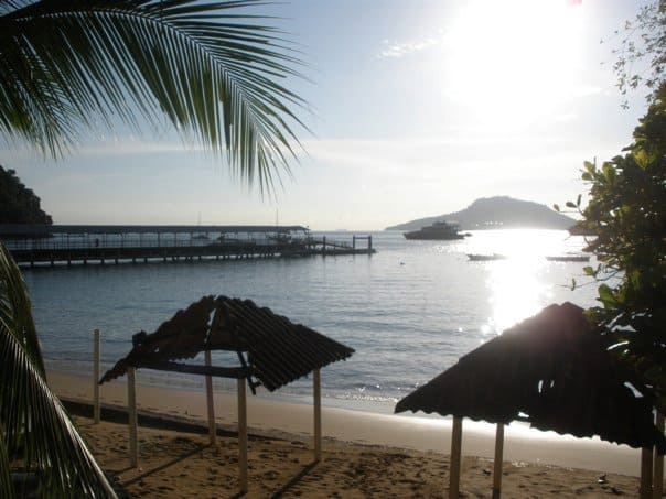 Harbor at Isla Tabogo, Panama