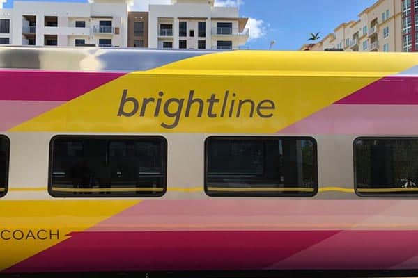 Brightline Coach Railcar