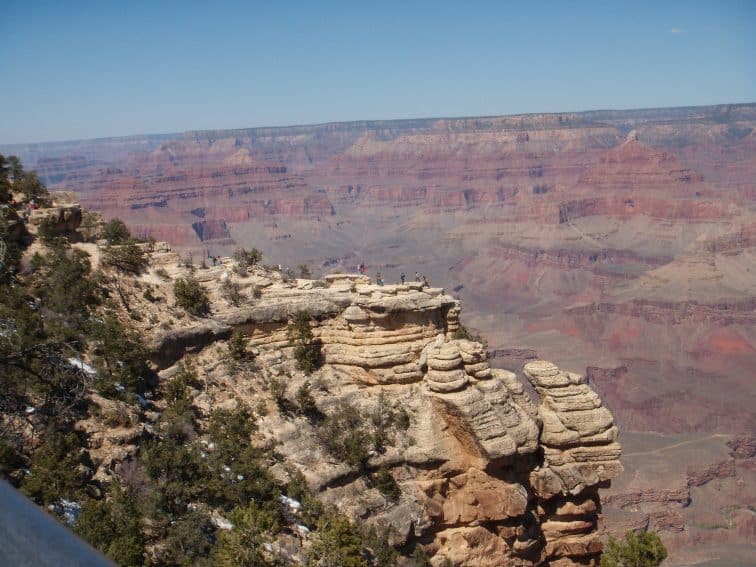 The majestic Grand Canyon.