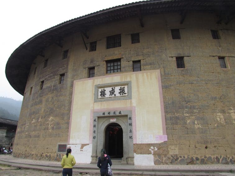 The mighty Zhengcheng Lou, known as the prince of the tulou.