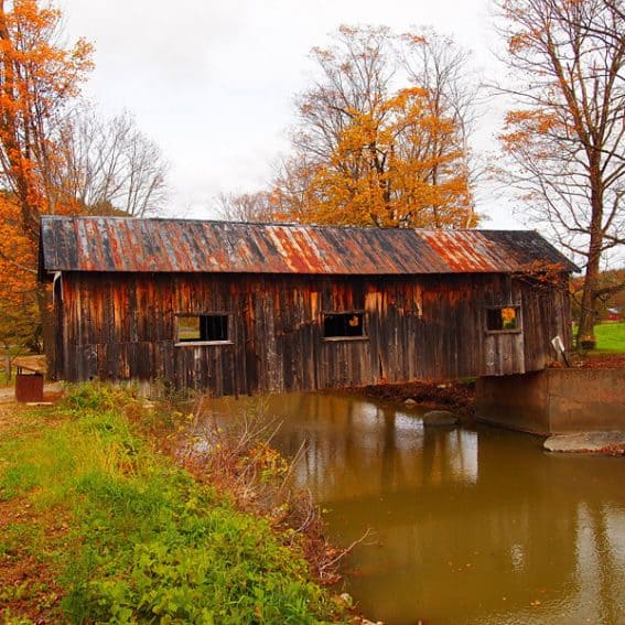 covered bridge