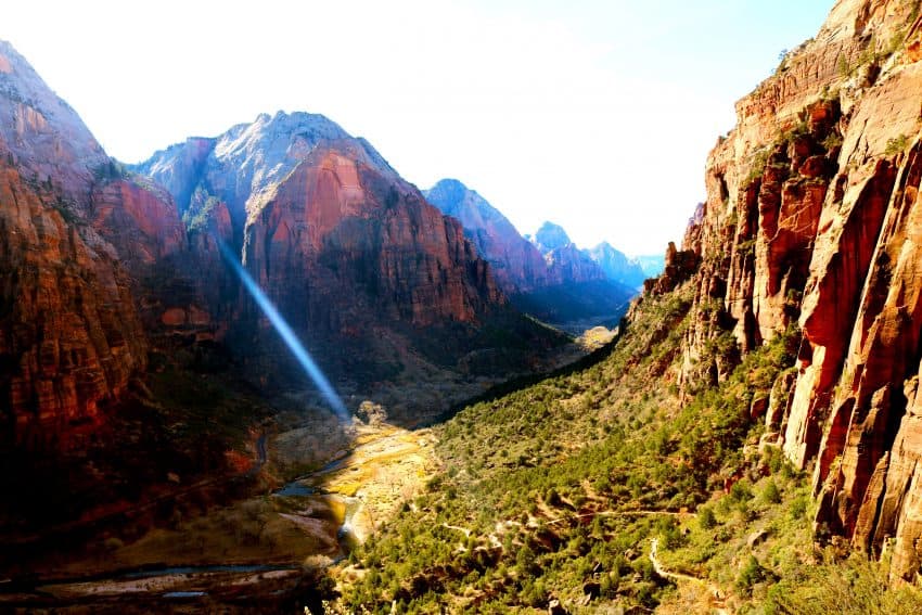 Another view of Zion National Park from Angel's Landing. Laura Ferguson photos.