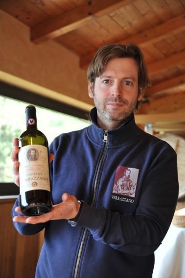 The resident wine expert at Castello di Verrazzano. | GoNOMAD Travel
