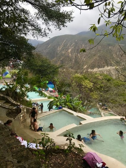 Relaxing and soaking my way down the mountainside as I shared a slice of Mexican heaven with the locals at Tolantongo. | GoNOMAD Travel