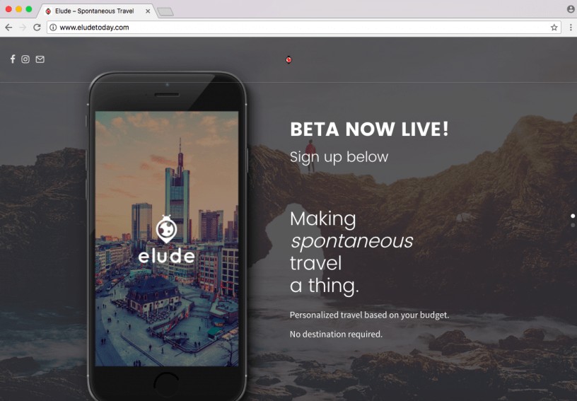 The Beta version is available now on elude's website.