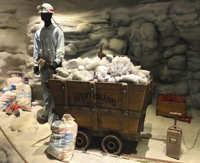 Exhibition showing the importance of Avery Island Salt in making Tabasco | GoNOMAD Travel