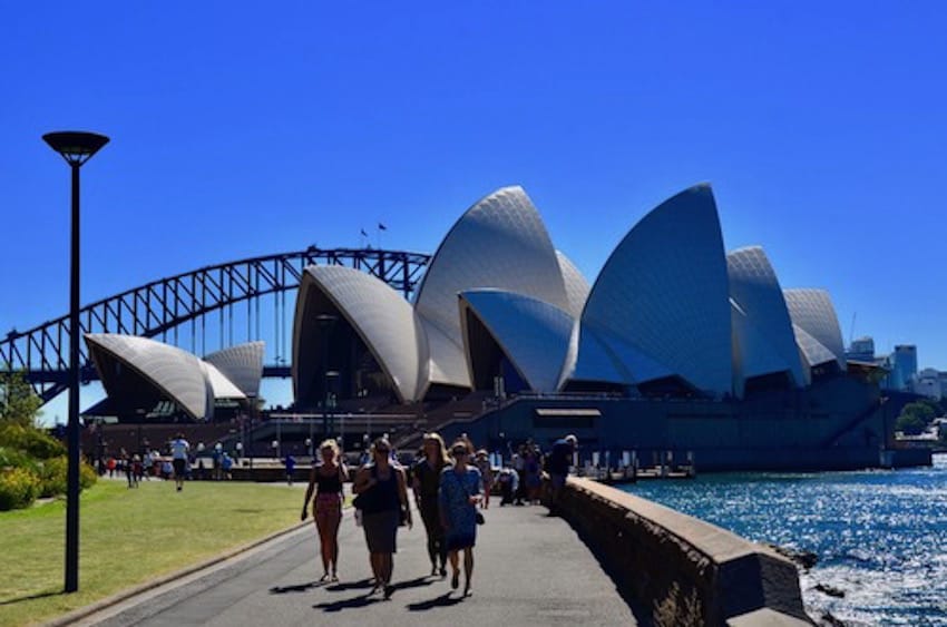 Sydney Opera House and Harbour Bridge