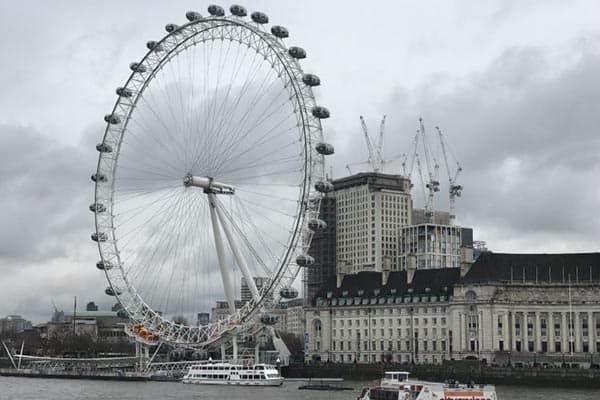 The famous London Eye.