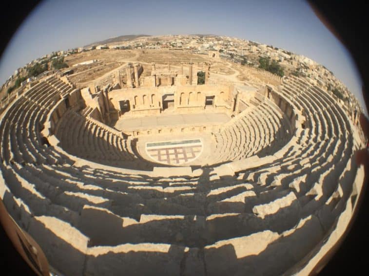 The North Theatre in Jerash