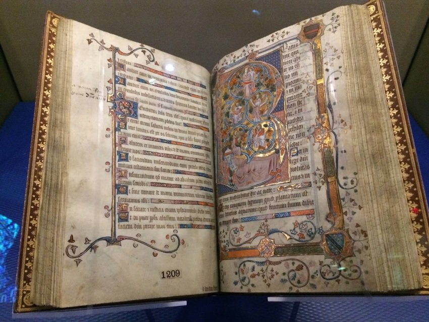 The Hours and Psalter of Elizabeth de Bohun, illuminated manuscript from England, 1330-1340