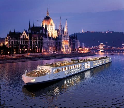 A rendering of Odin in Budapest, Hungary. Photo by Viking River Cruises. 